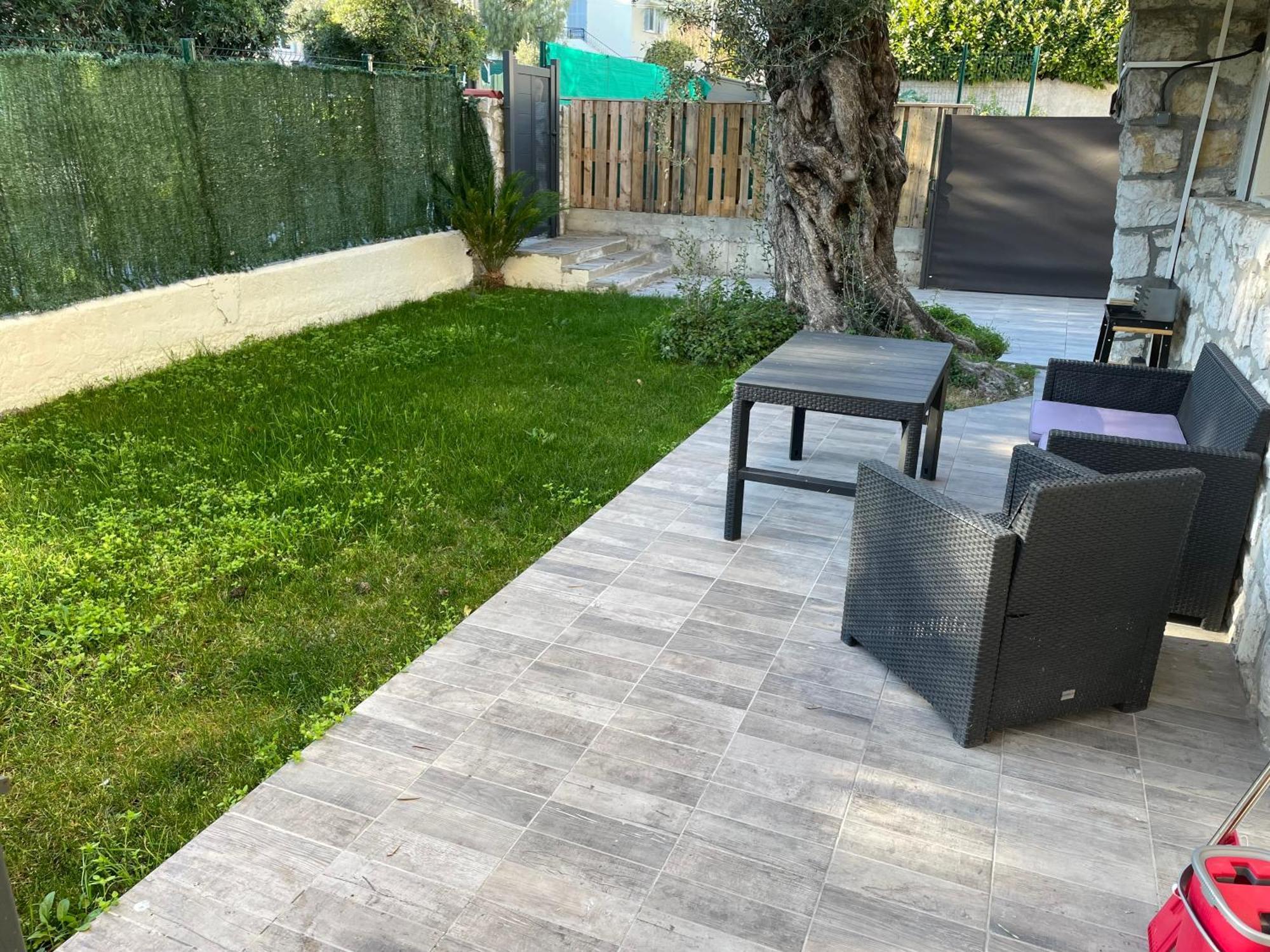 Joli Rez De Jardin 4 Pieces A Cagnes Sur Mer Kültér fotó